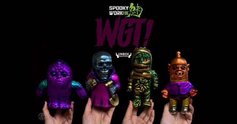 Unbox Industries x RETROBAND Presents WGT? SUPERSIZE Eric Lam aka SpookyWork HK Editions