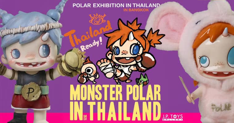 MONSTER POLAR Studio First Exhibition at J.P. TOYS Gallery