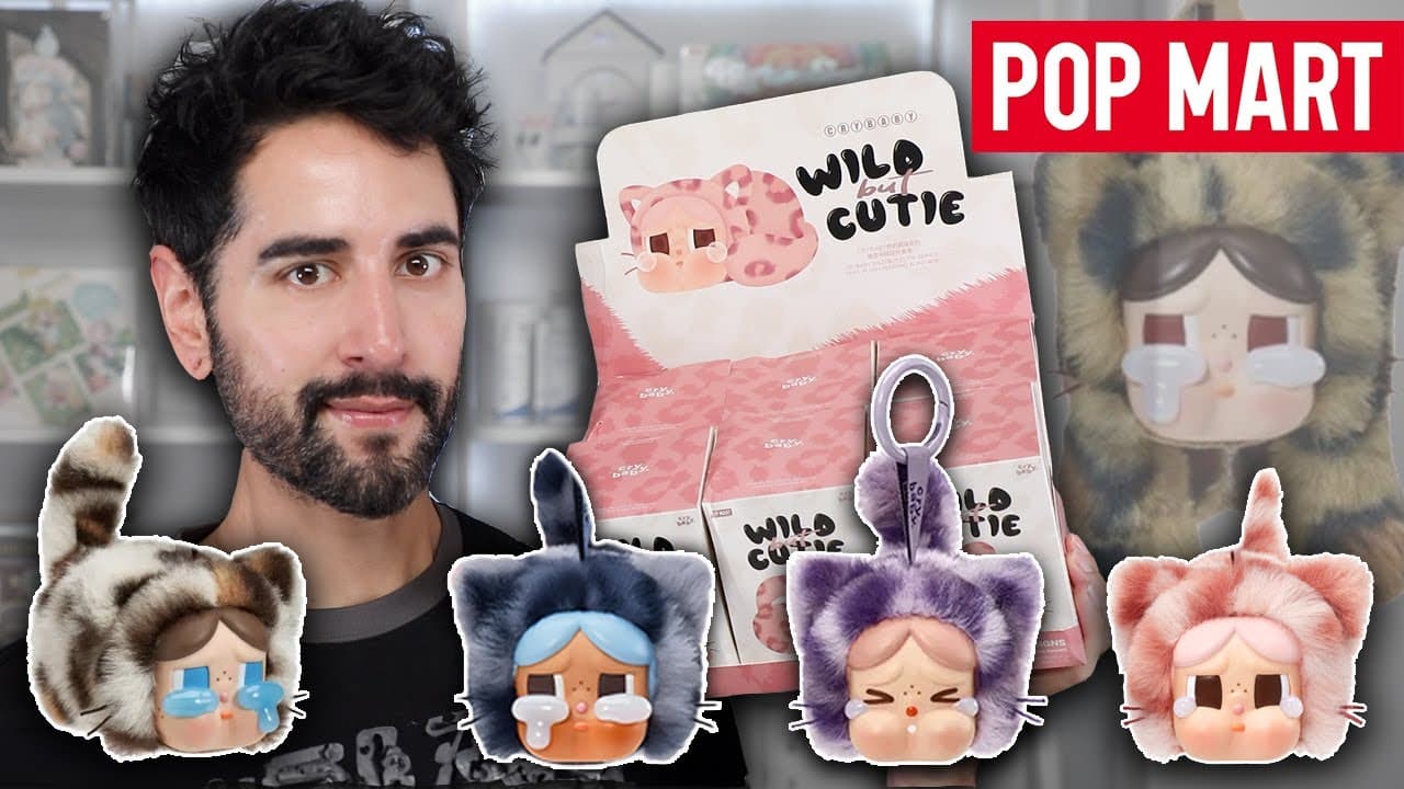 POP MART'S CRYBABY - WILD but CUTIE 💜 BLIND BOX UNBOXING! FULL SET!