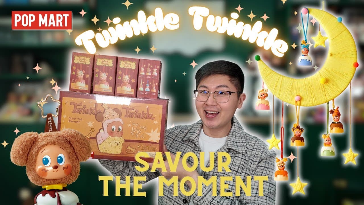 NEW POP MART TWINKLE TWINKLE ✨ SAVOUR THE MOMENT FULL SET | EARPHONE CASE & NIGHT LIGHT