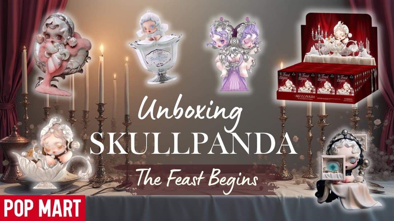 Newest Skullpanda The Feast Begins Series by Pop Mart
